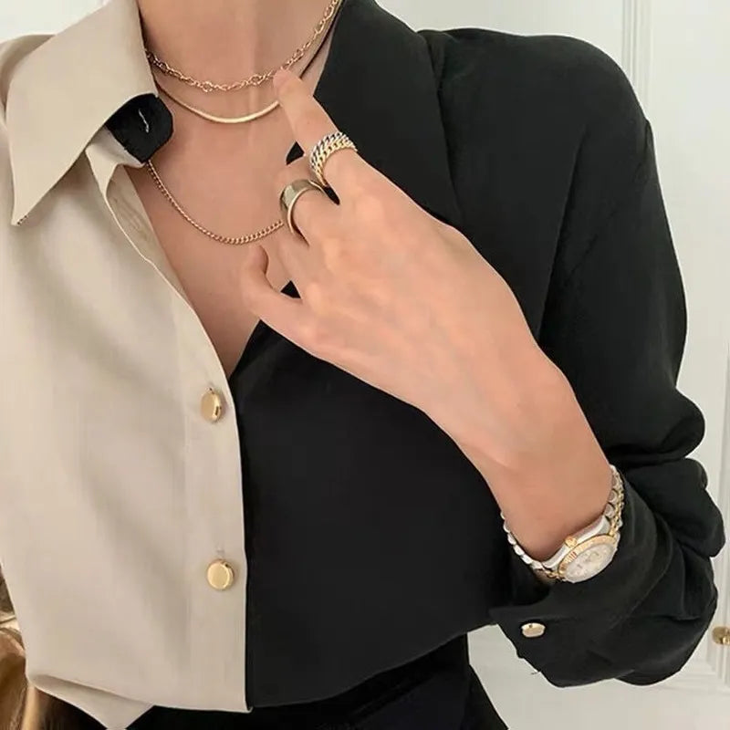 Women's Shirt | Long Sleeves and Timeless Elegance