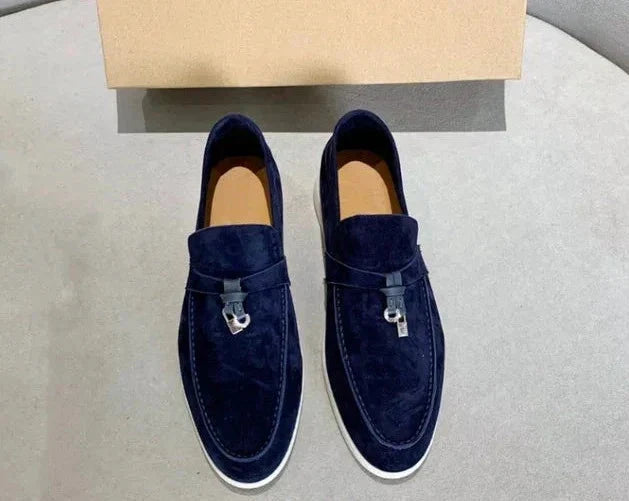 Men's leather shoes | Slip-on moccasins | Comfortable