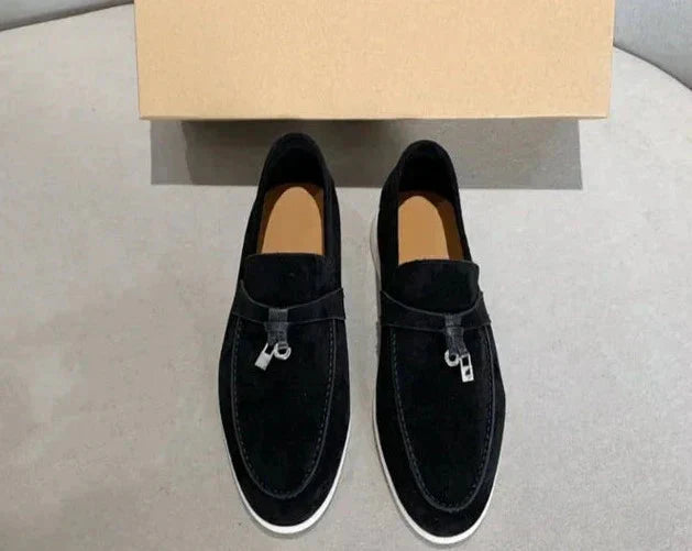 Men's leather shoes | Slip-on moccasins | Comfortable