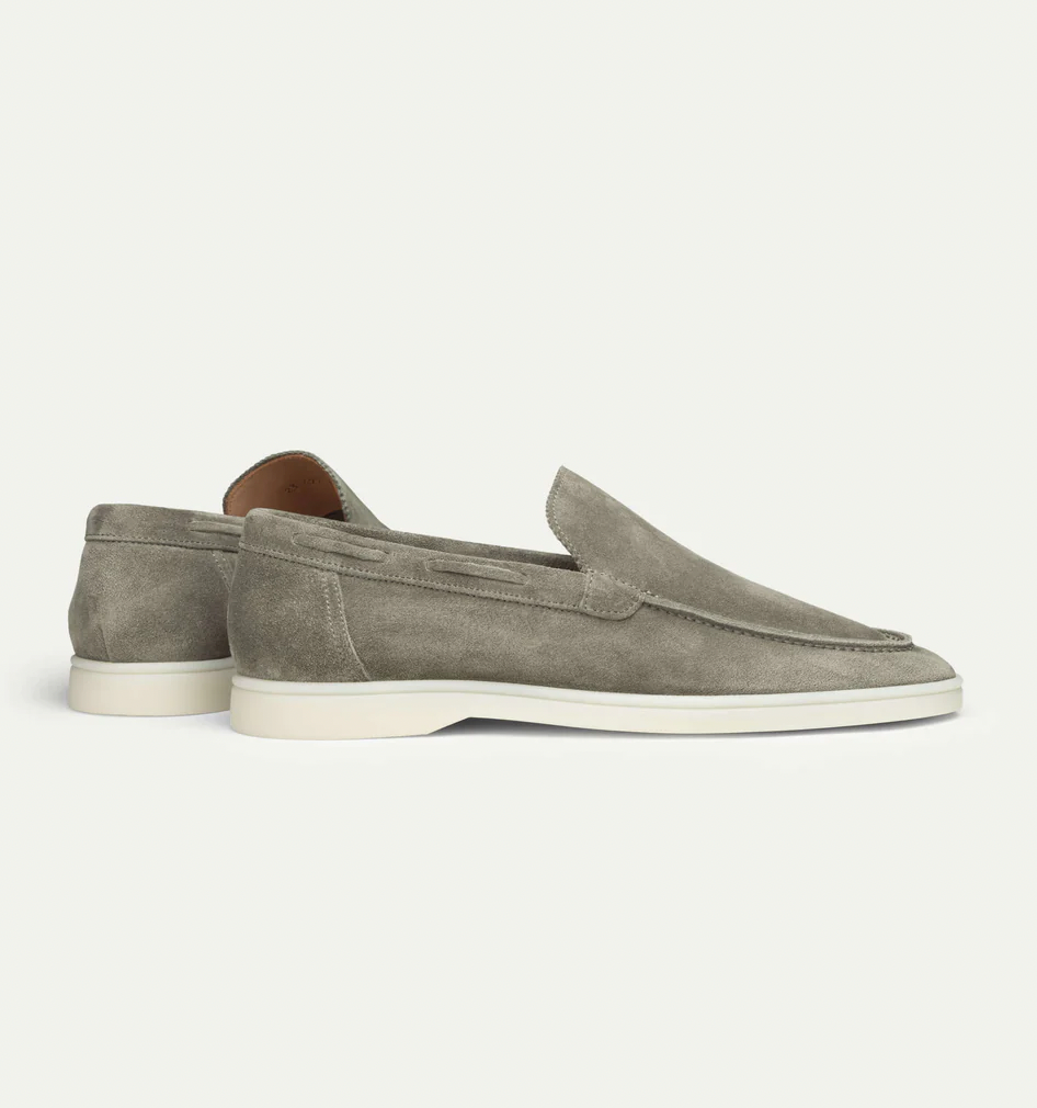 Men's Suede Loafers | Slip-On, Comfortable | Lightweight Casual Shoes