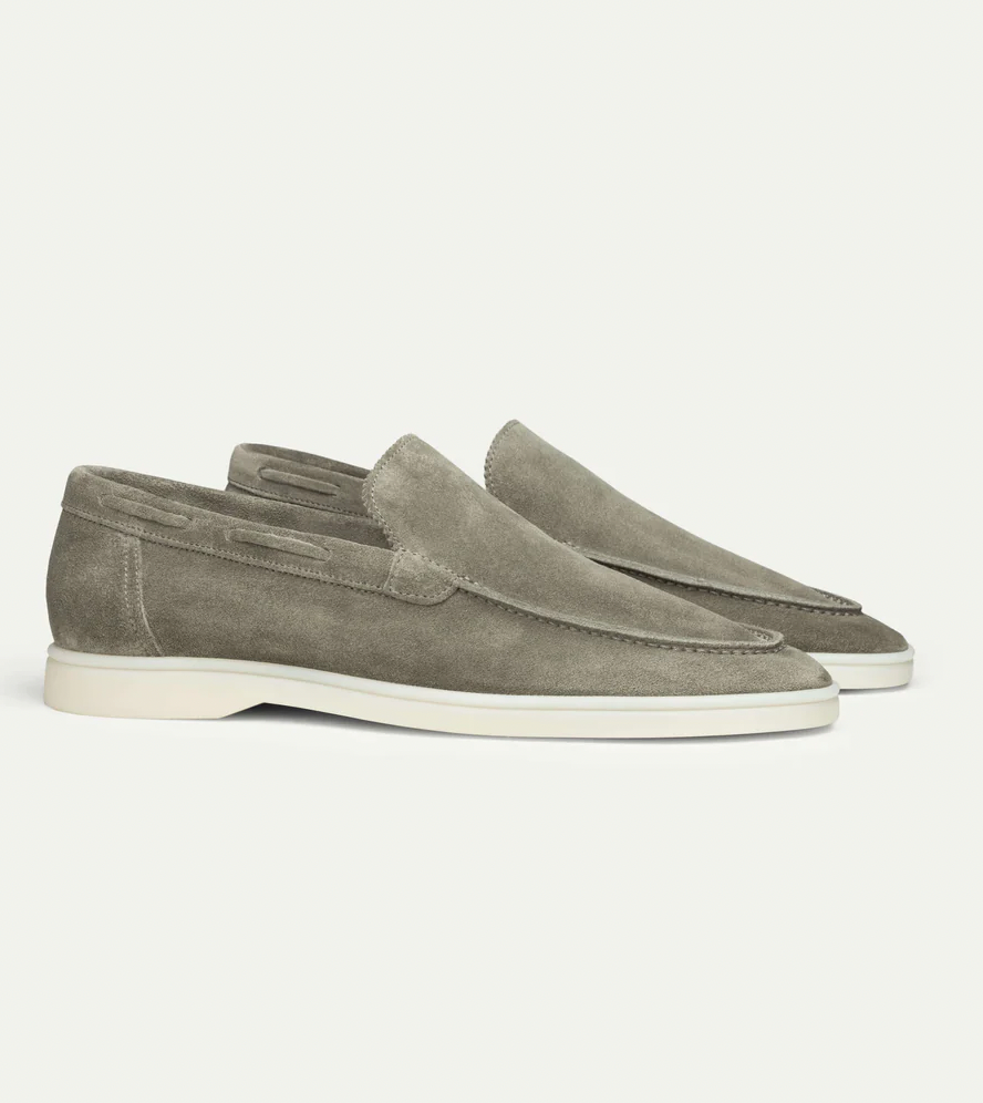 Men's Suede Loafers | Slip-On, Comfortable | Lightweight Casual Shoes