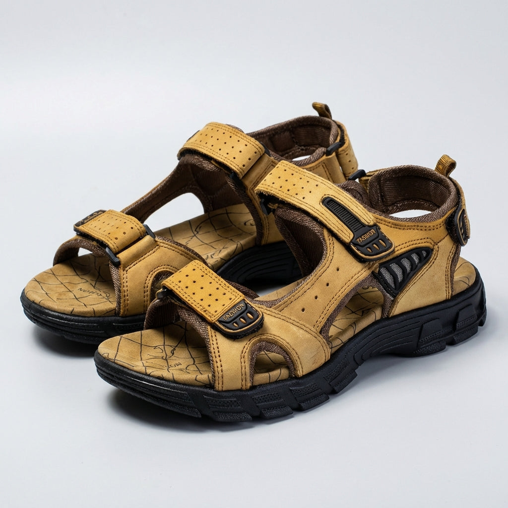 Men's sandals | adjustable straps, sturdy sole