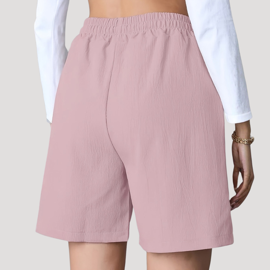 Women's Shorts | Drawstring Waistband, Wide Legs