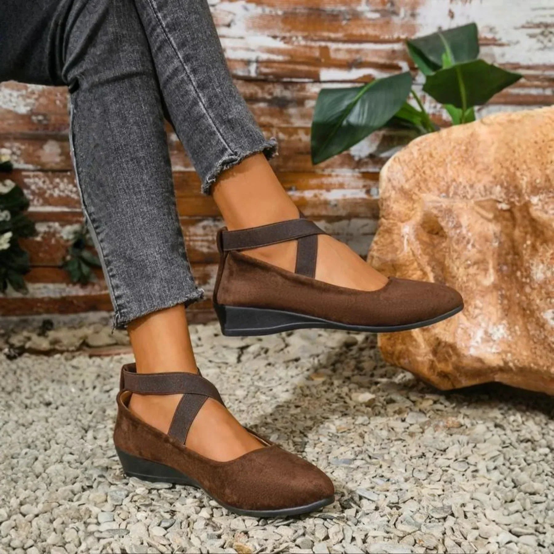 Women's Closed Wedge Ballerinas | Comfortable Fit for Daily Wear