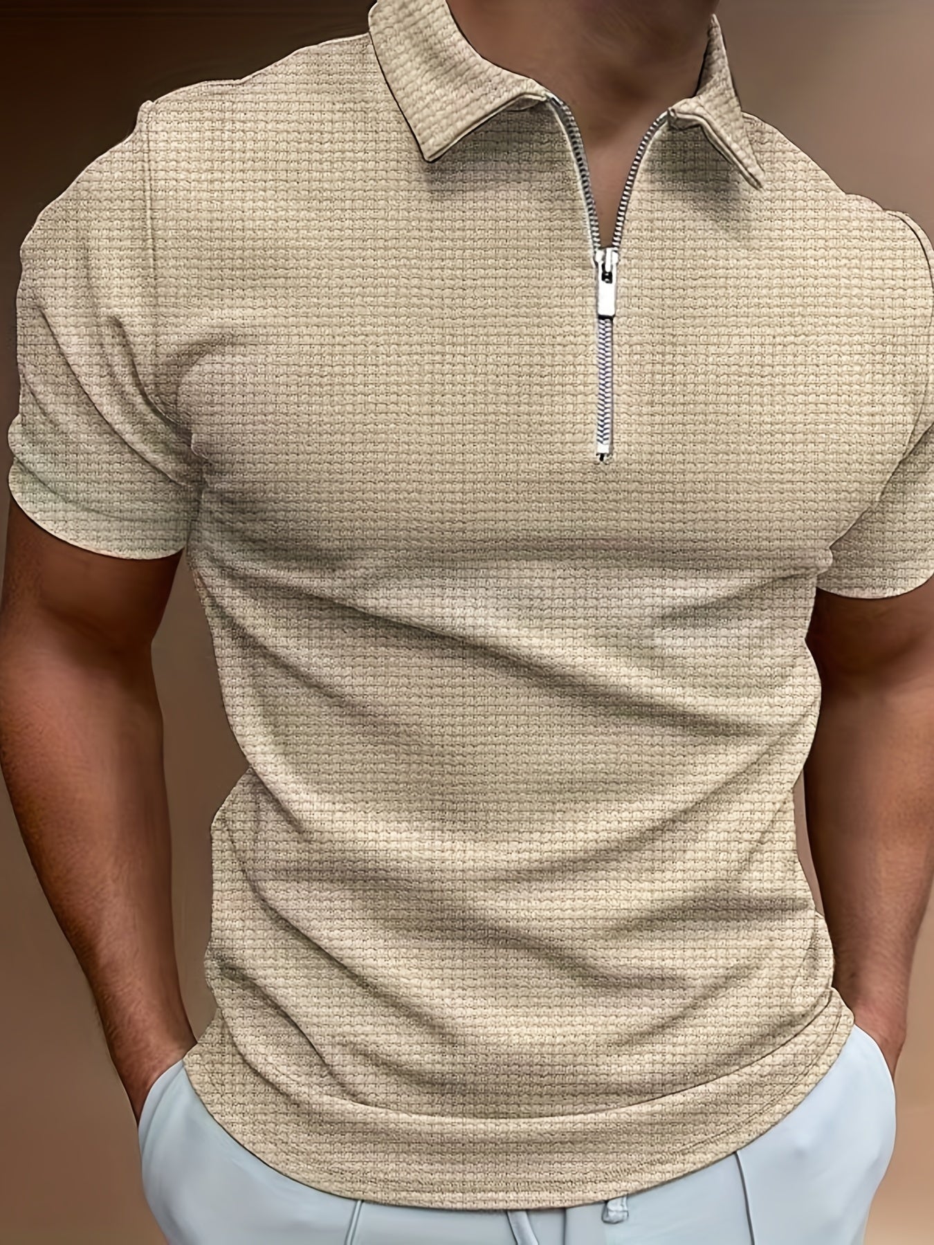 Men's Polo Short Sleeve | Front Key Modern Fit