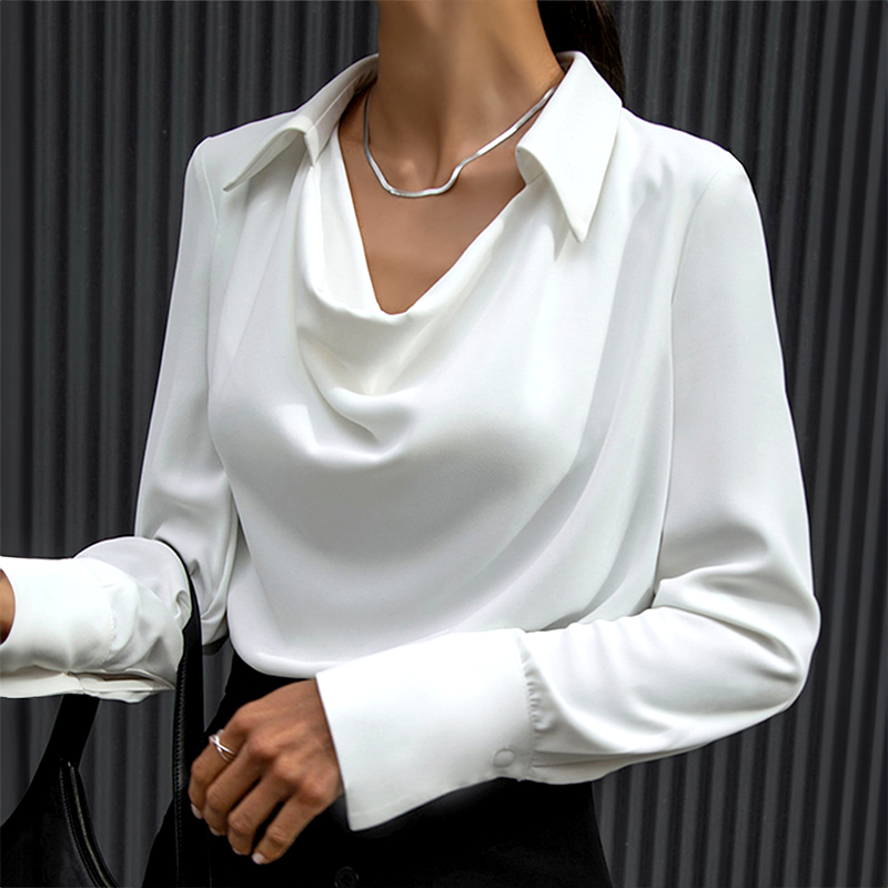 Women's satin blouse | Elegant, soft | Comfortable and shiny