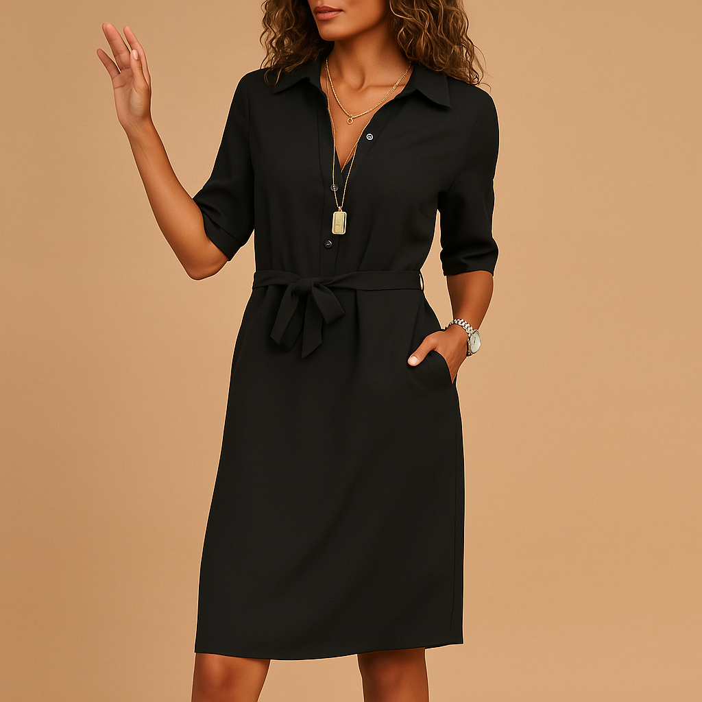 Dress women's casual everyday flattering