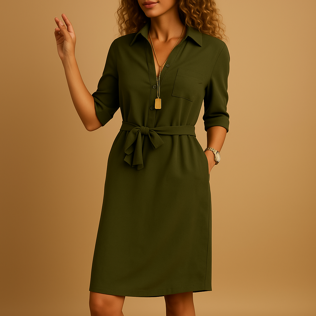 Dress women's casual everyday flattering