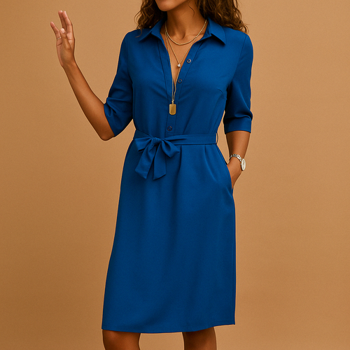 Dress women's casual everyday flattering