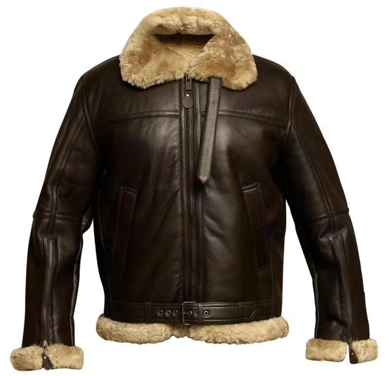 Men's Pilot Jacket | Zipper, Classic Aviator Style