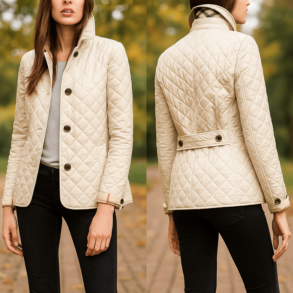 Evelyn - Silky and Cotton Coat for Women - Light and Elegant