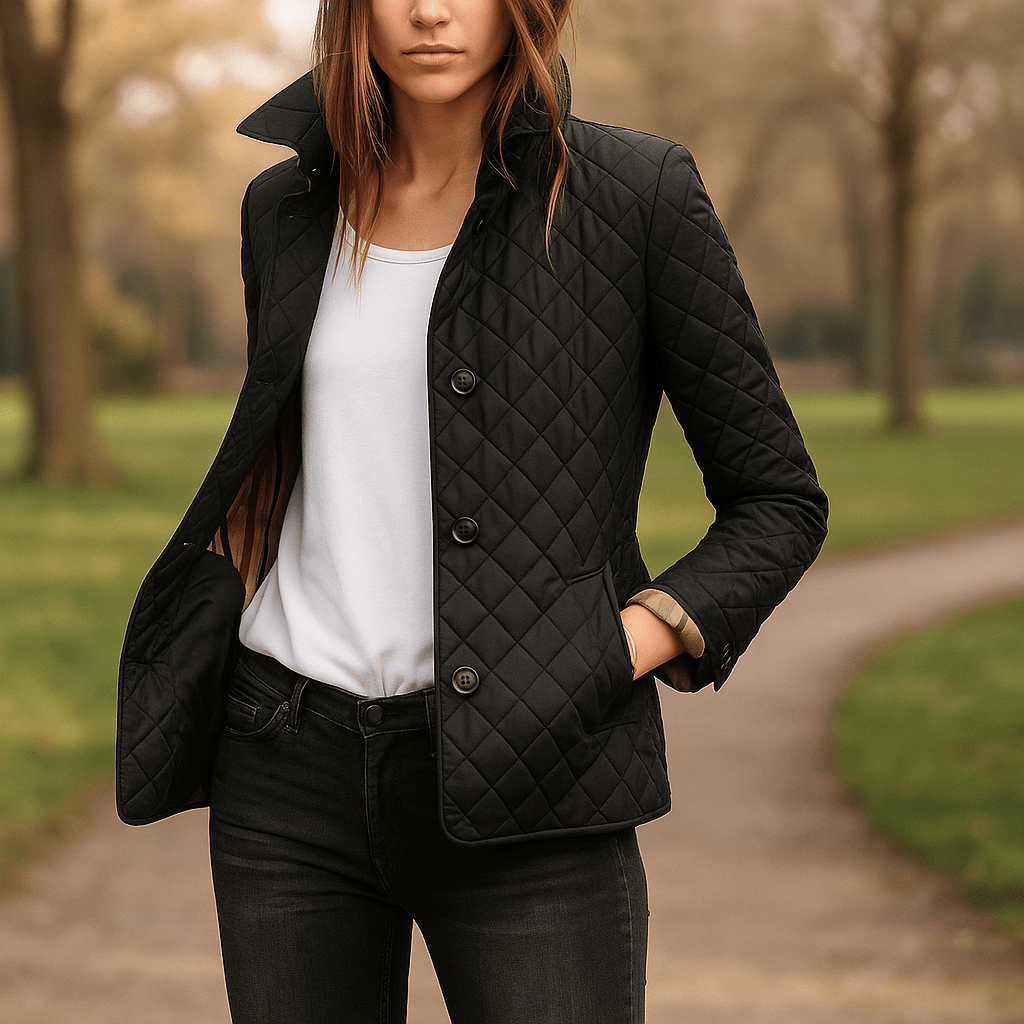 Evelyn - Silky and Cotton Coat for Women - Light and Elegant
