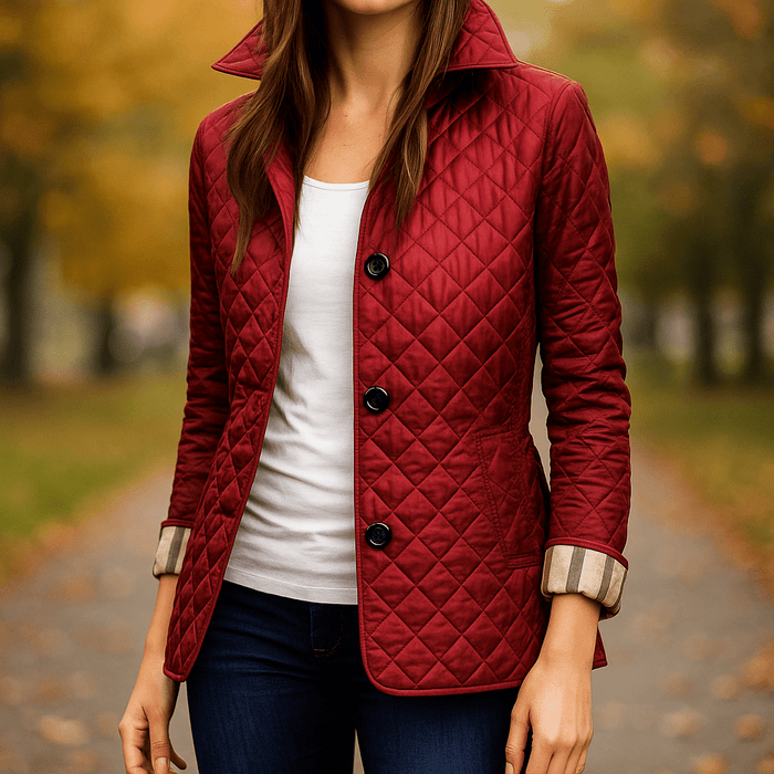 Evelyn - Silky and Cotton Coat for Women - Light and Elegant