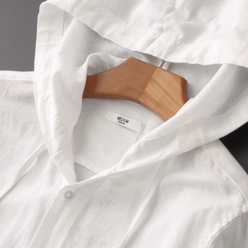 Linen Hoodie | Women's, Long Sleeved | Breathable, Casual | Georgina