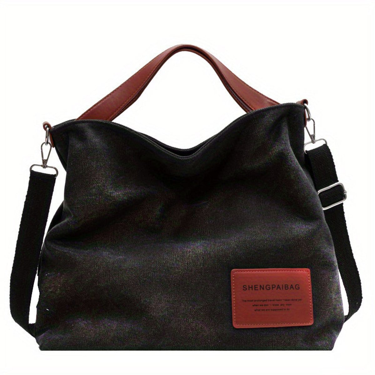 Canvas shopping bag | Adjustable shoulder strap | Eco-friendly