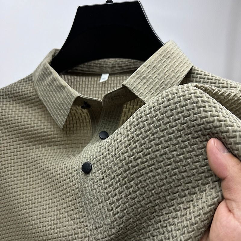 Men's Slim Fit Shirt | Short Sleeves, Casual Wear