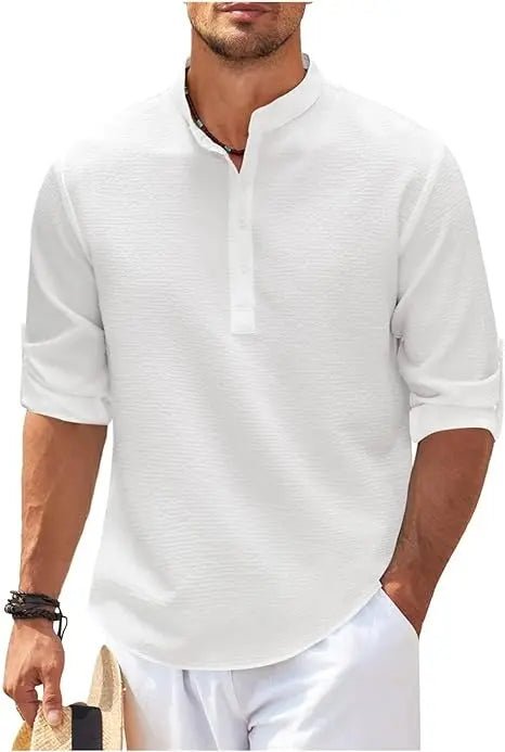 T-shirt | Hugo, men's, checkered | Rolled-up sleeves, casual style