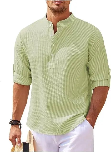 T-shirt | Hugo, men's, checkered | Rolled-up sleeves, casual style