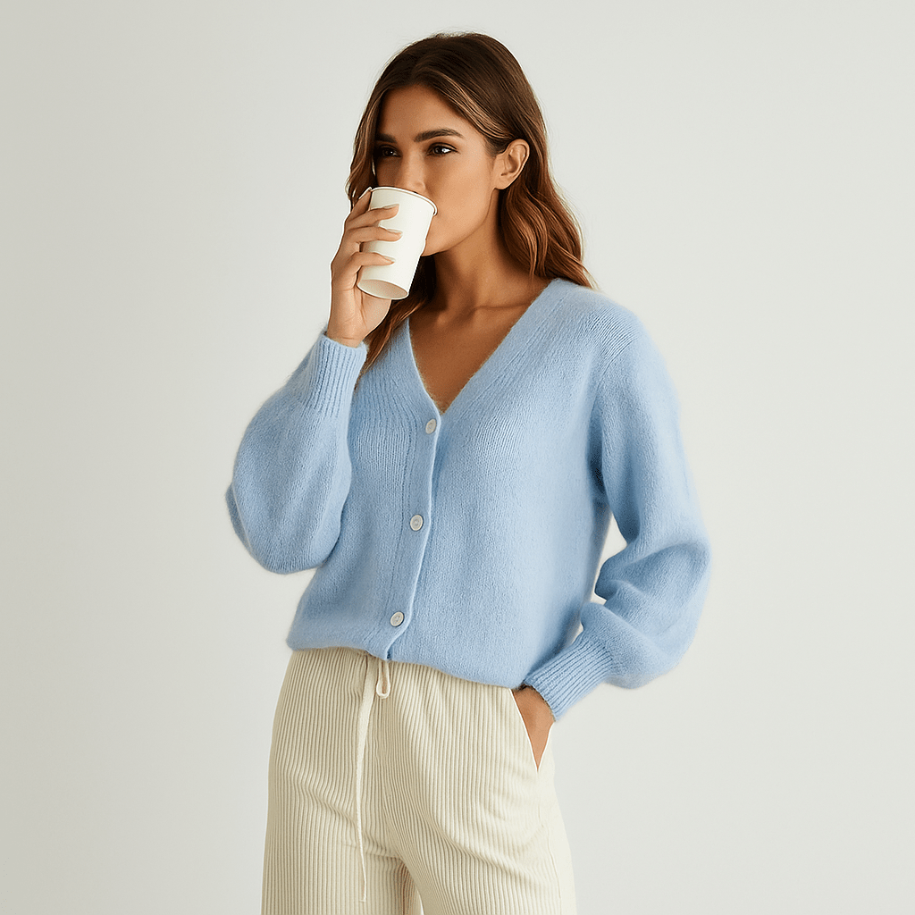 Women’s cardigan knit sweater soft warm