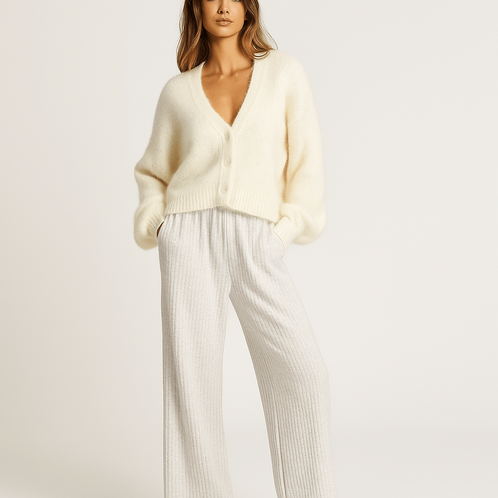 Women’s cardigan knit sweater soft warm