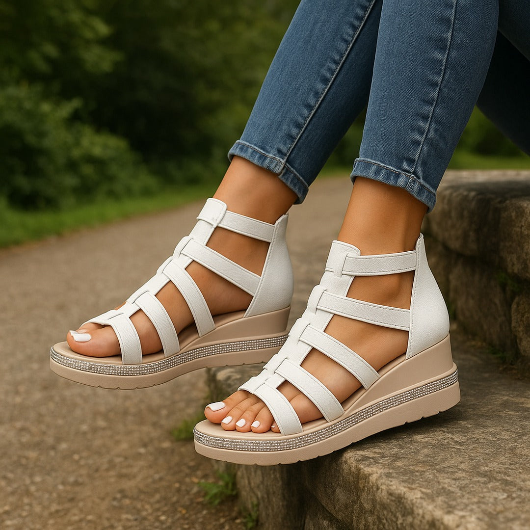 Women's Orthopedic Sandals | Elevated, Gladiator | Cushioned Comfort