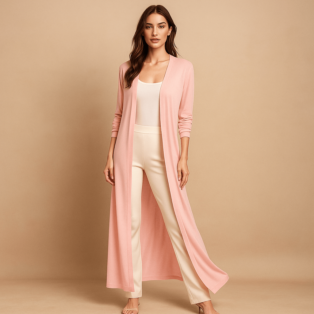 Long cardigan | Comfortable, stylish | Warm
