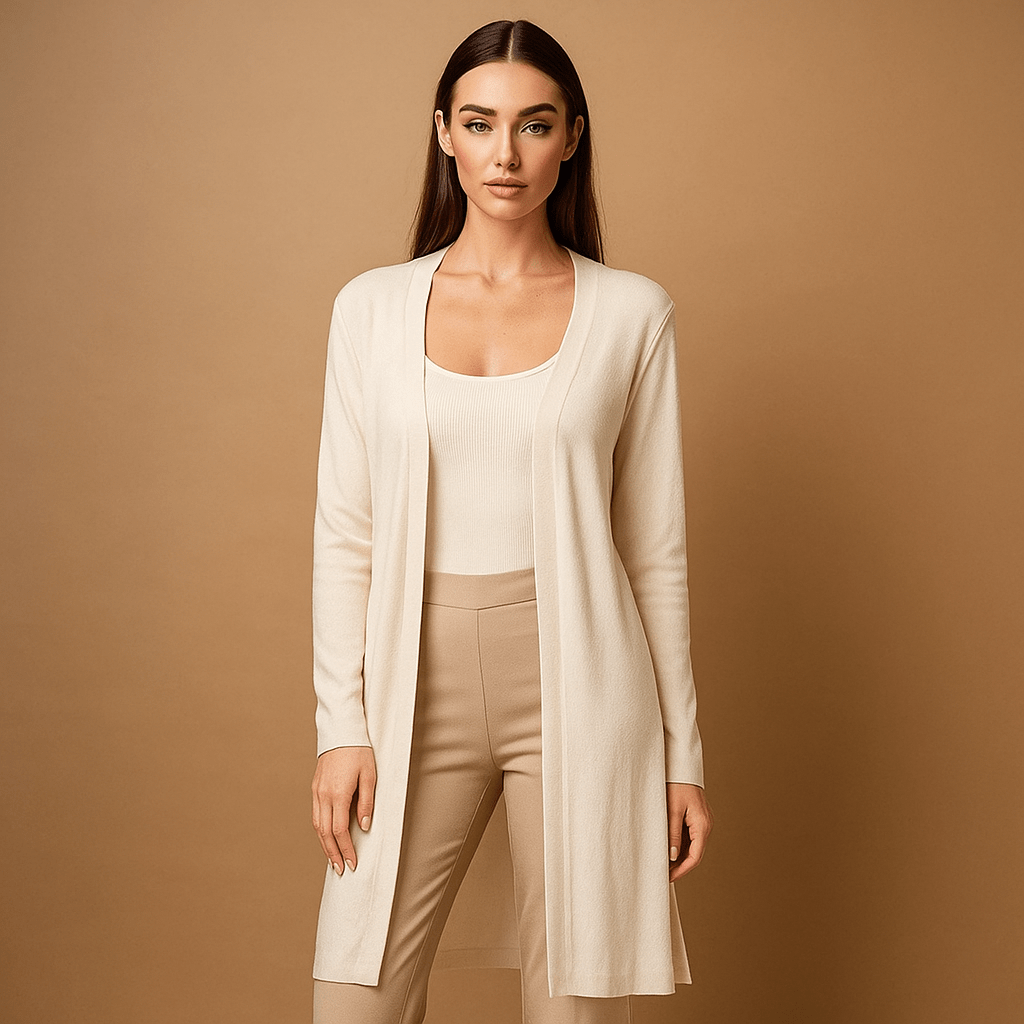 Long cardigan | Comfortable, stylish | Warm