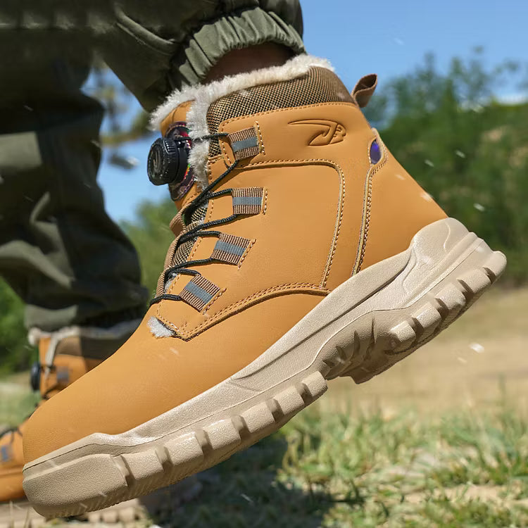 Men's Safety Shoes | Winter, Lined | Twist Lock Fastening, Ankle Model