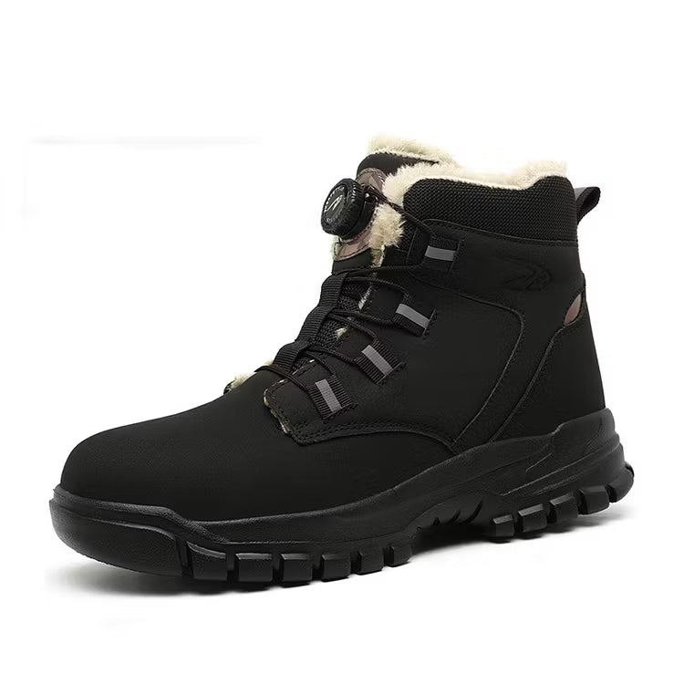 Men's Safety Shoes | Winter, Lined | Twist Lock Fastening, Ankle Model