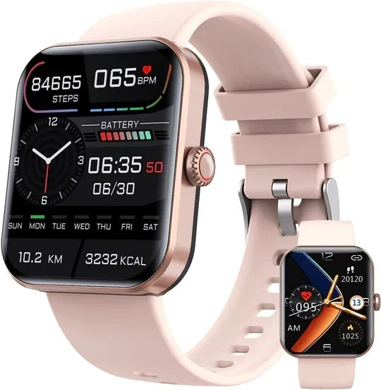 Smartwatch | Wellness, Fitness Tracking | Heart Rate, Blood Pressure, Oxygen Saturation
