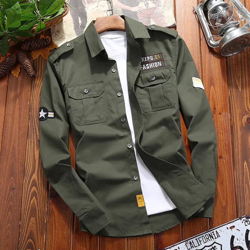 T-Shirts | Tactical shirt, long-sleeved | Utility, with pockets