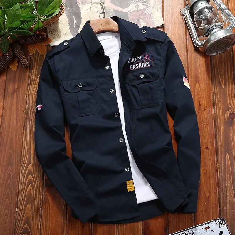 T-Shirts | Tactical shirt, long-sleeved | Utility, with pockets