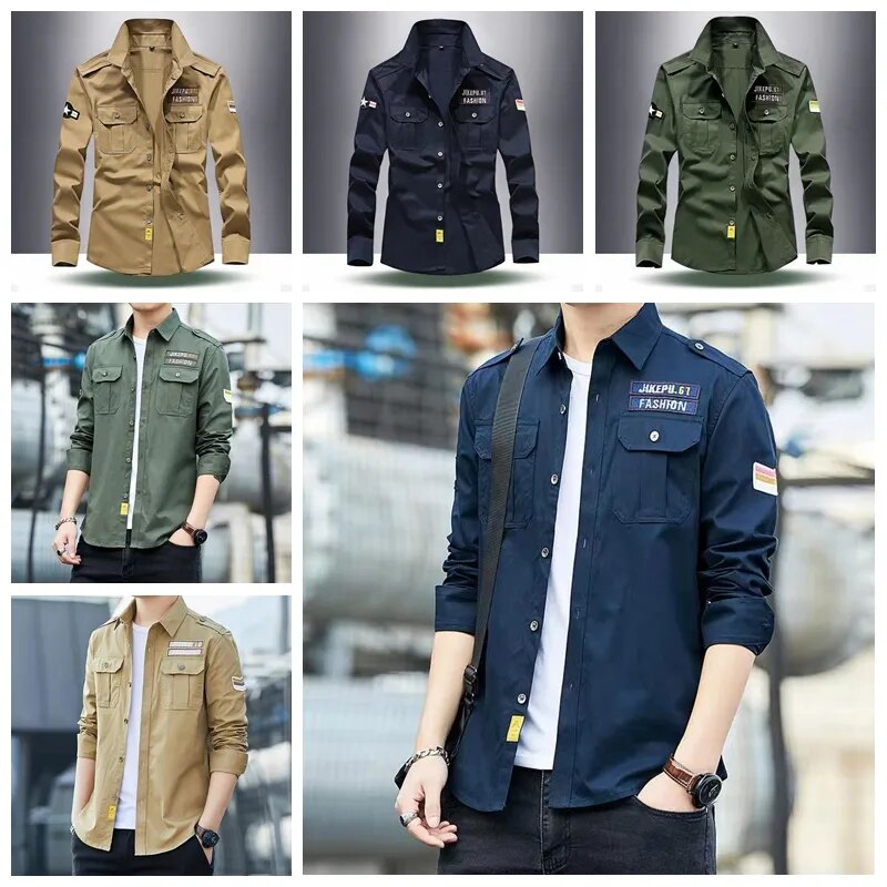 T-Shirts | Tactical shirt, long-sleeved | Utility, with pockets