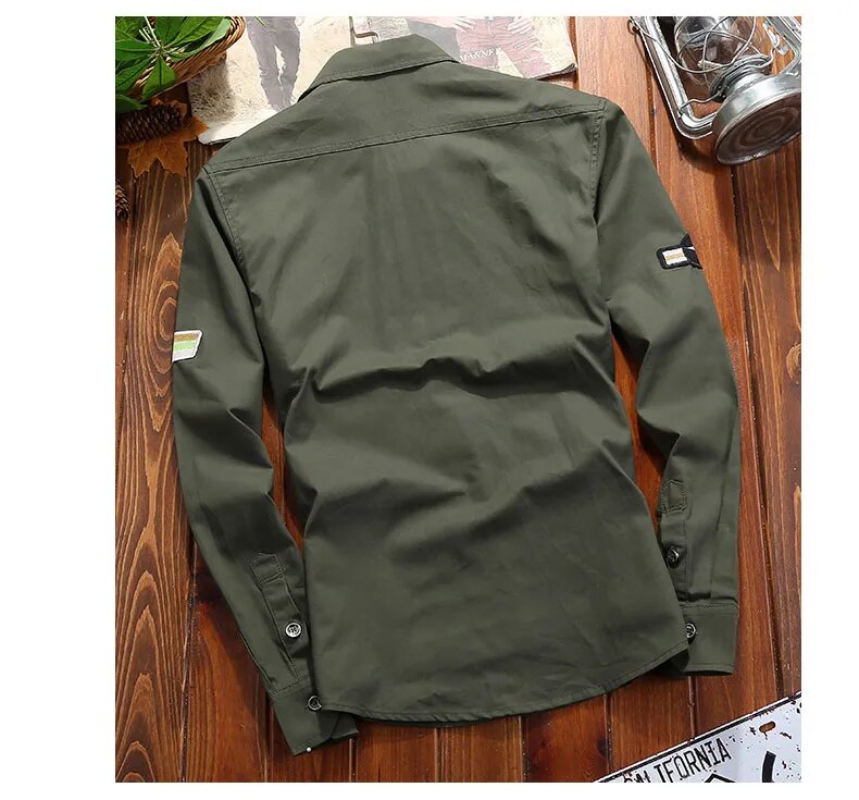T-Shirts | Tactical shirt, long-sleeved | Utility, with pockets