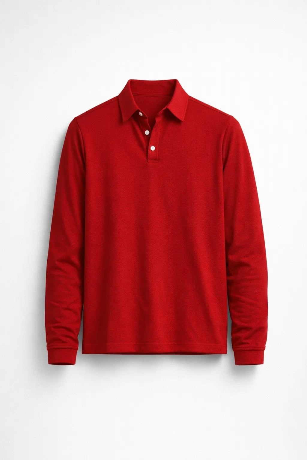 Men's Polo | Long Sleeves, Classic Collar | Casual