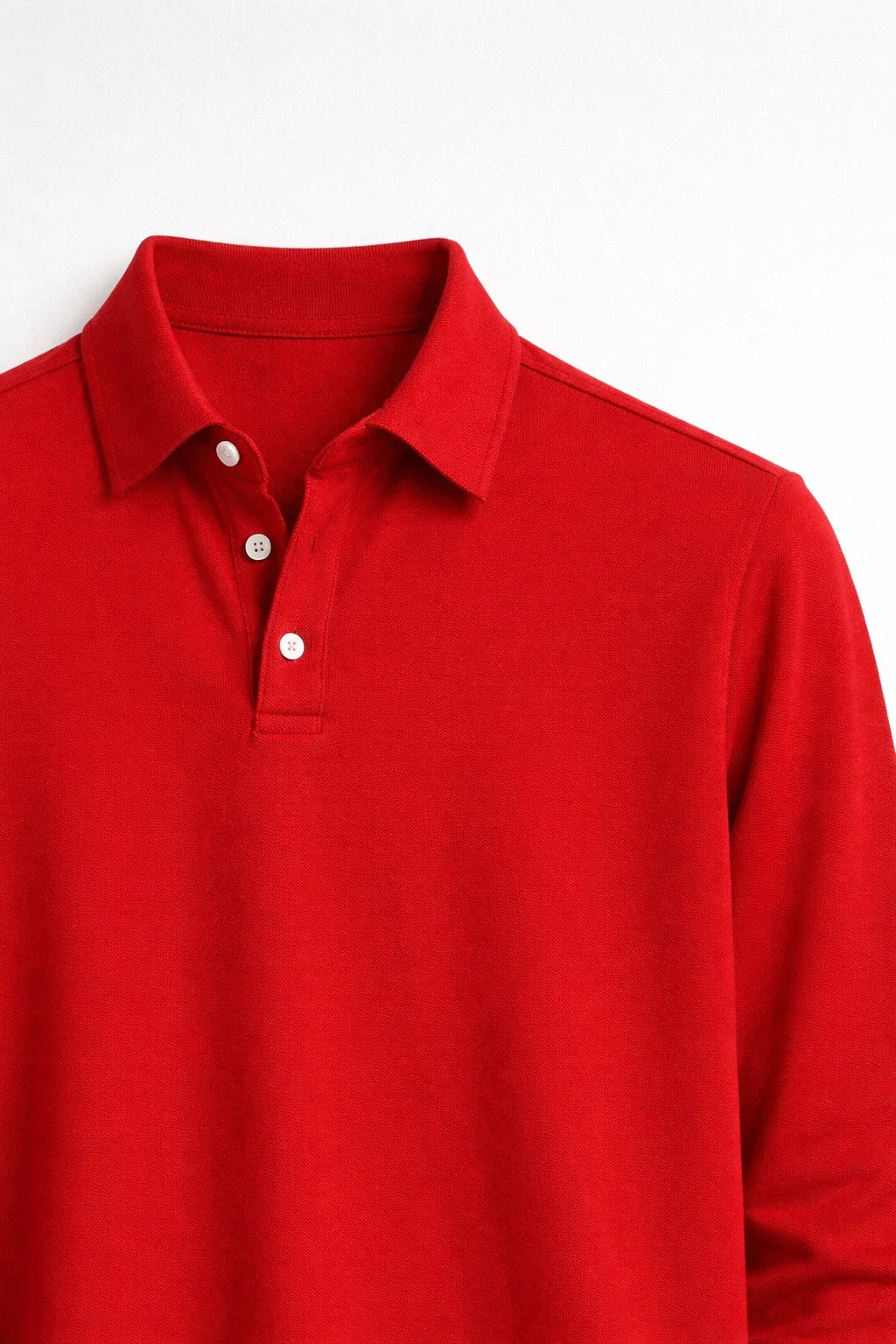 Men's Polo | Long Sleeves, Classic Collar | Casual