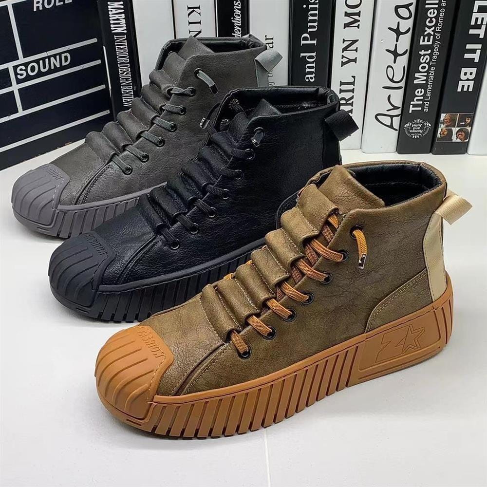 Men's leather shoes Italian premium