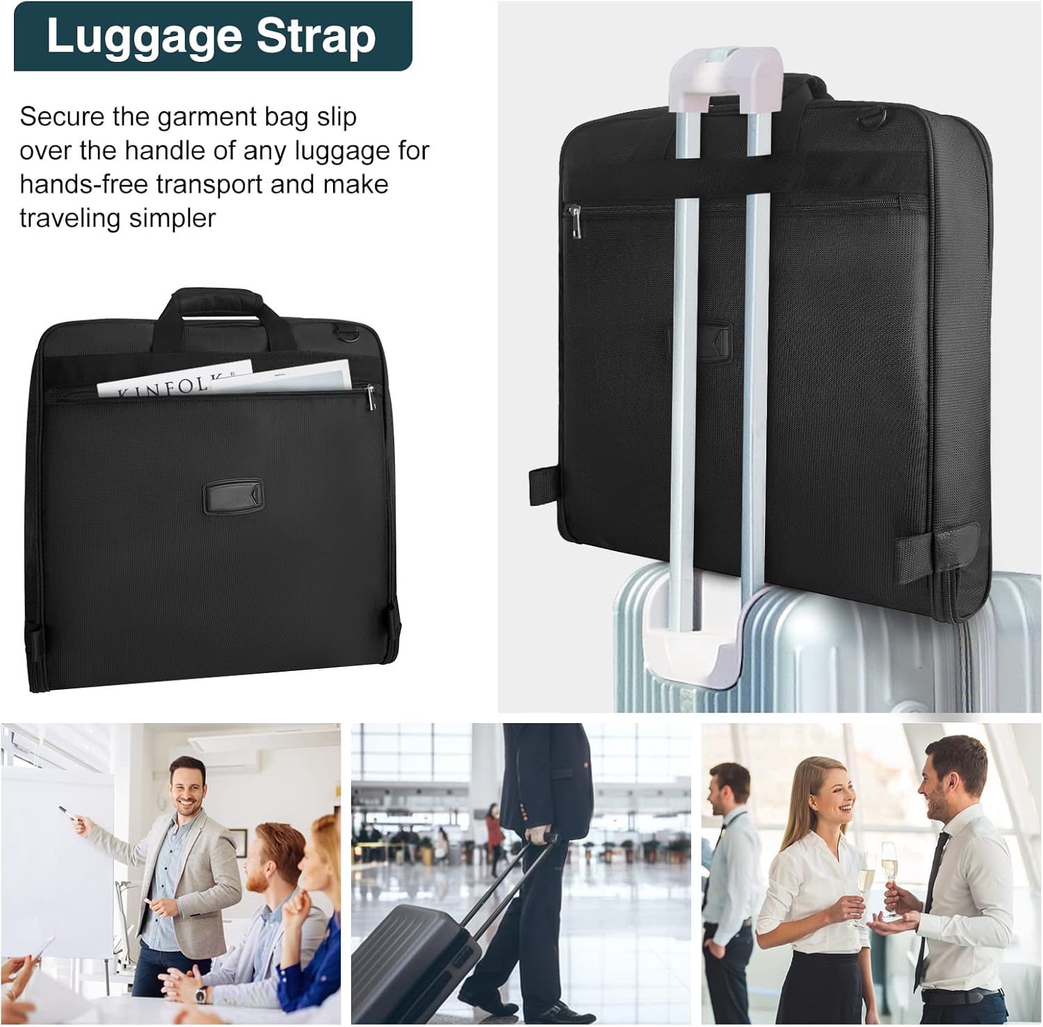 Storage for travel gear clothing | Waterproof, portable 45L