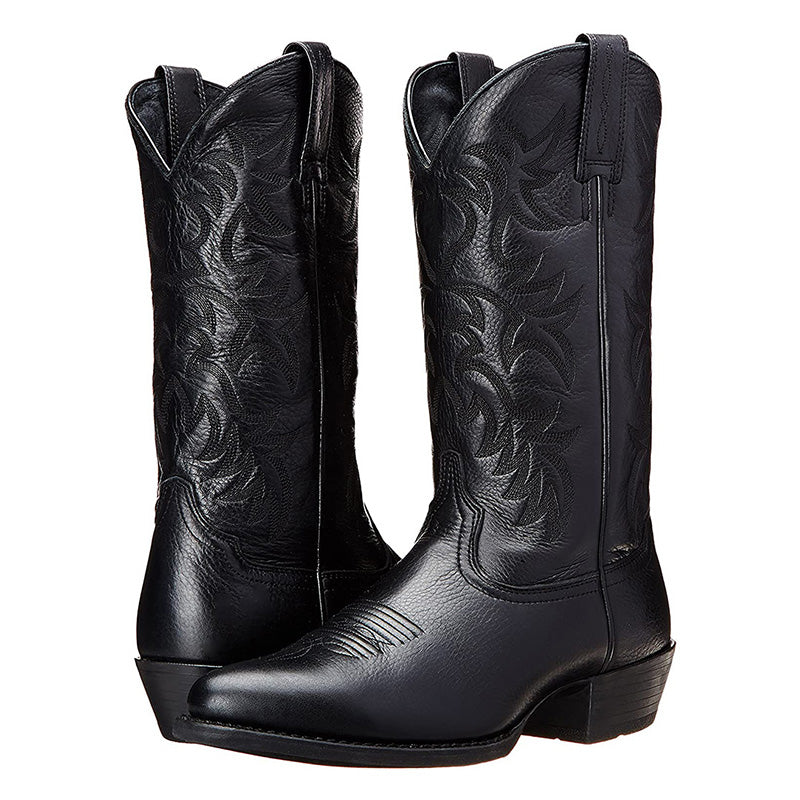Women's long boots in western style with a modern touch