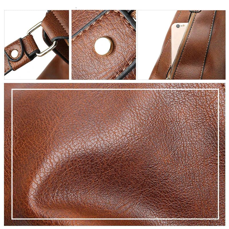 Women's Leather Crossbody Bag Spacious