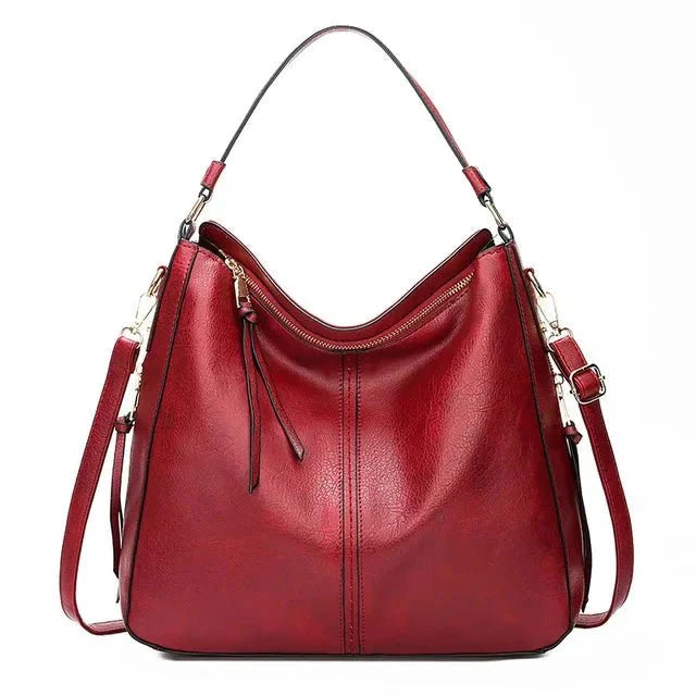 Women's Leather Crossbody Bag Spacious