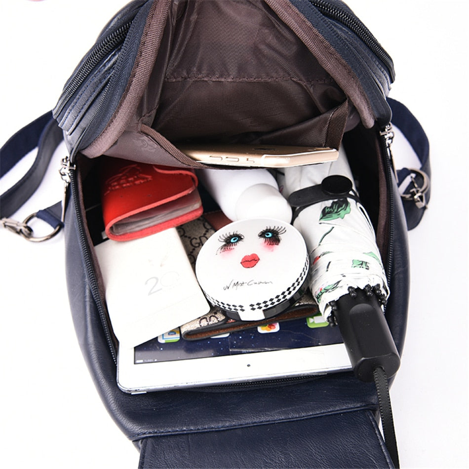 Women's Leather Backpack | Waterproof Leather, Suitcase | Organized