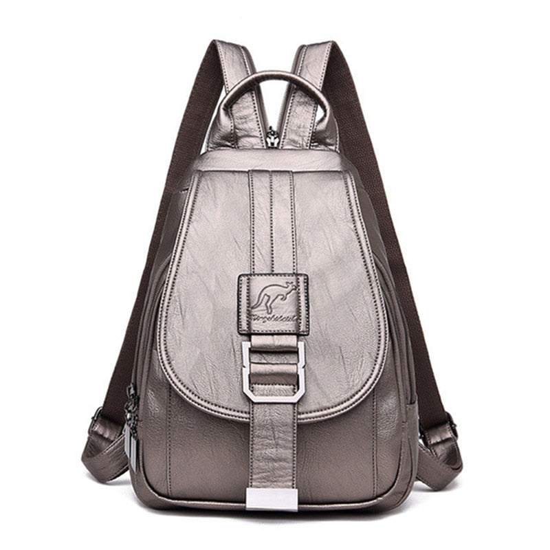 Women's Leather Backpack | Waterproof Leather, Suitcase | Organized