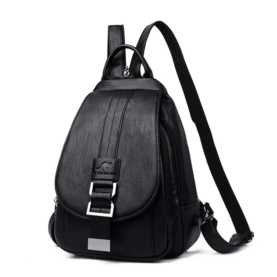 Women's Leather Backpack | Waterproof Leather, Suitcase | Organized